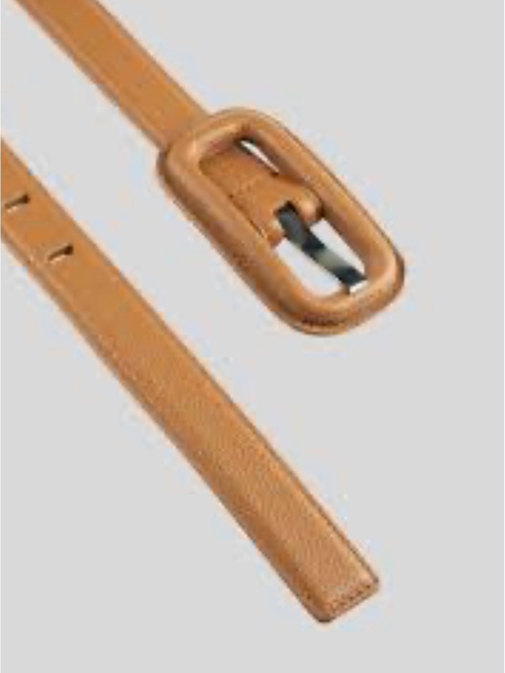 Gavazzeni Lavanda Leather Belt Tan NWT SIXE XS